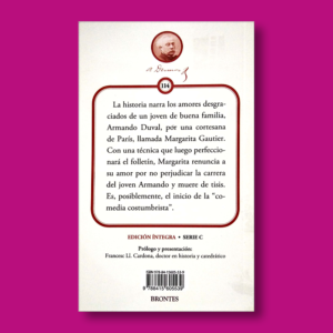 La dama de las Camelias - Alejandro Dumas - Ediciones Brontes
