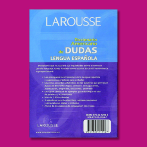 Diccionario Americano de dudas: Lengua Española - Francisco Petrecc & Liliana T. Díaz - Larousse