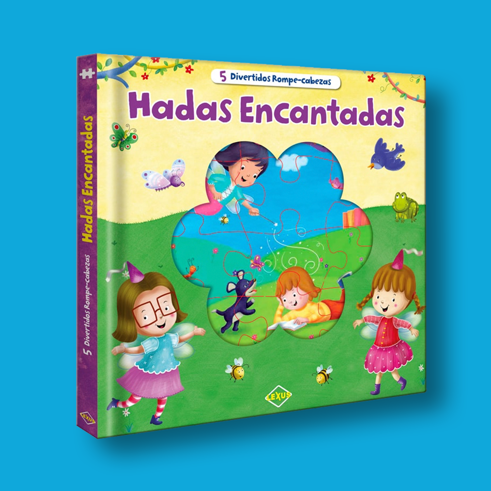 Hadas encantadas: Contiene 5 rompecabezas - Varios Autores - LEXUS Editores