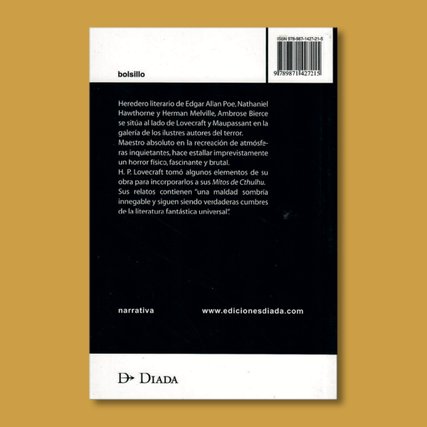 La cosa maldita - Ambrose Bierce - Ediciones Díada